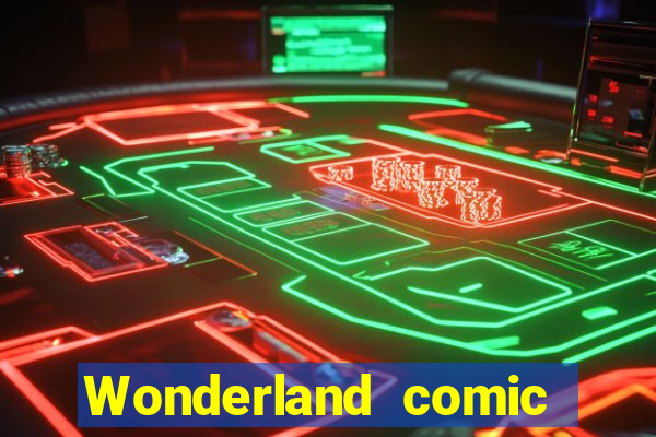 Wonderland comic studio wonderland big numbers comic